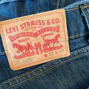 Levi Blue Jeans ‘505